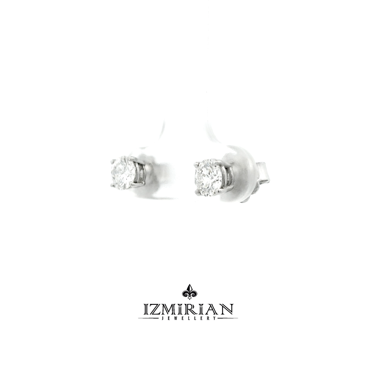 Classic Diamond Stud Earrings