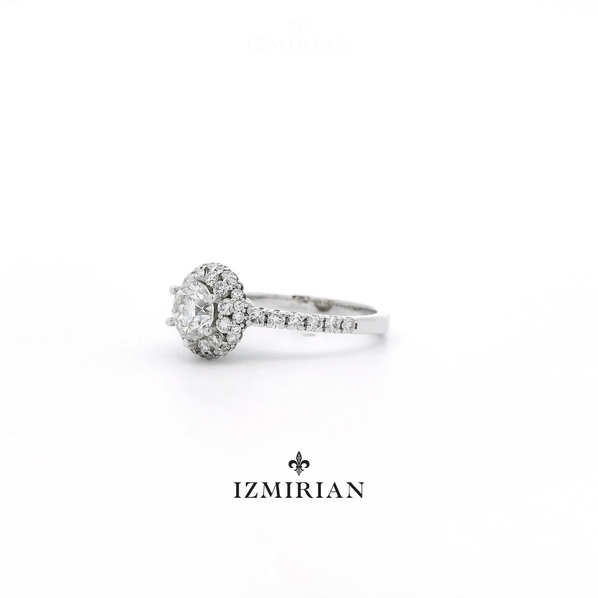 Signature Double Halo Diamond Ring