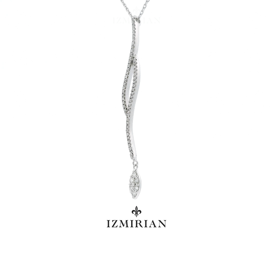 Sway Diamond Drop Necklace