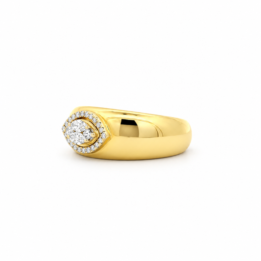 Marquise Eye Diamond Ring