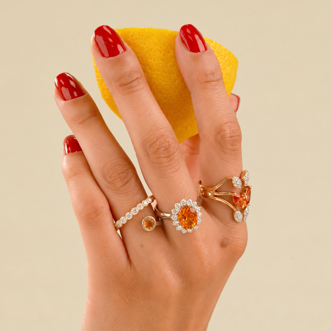 Pave Set Rings