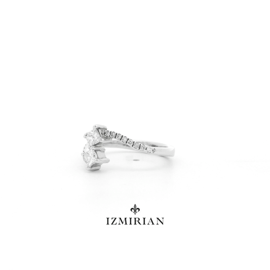 Twin Princess Diamond Ring