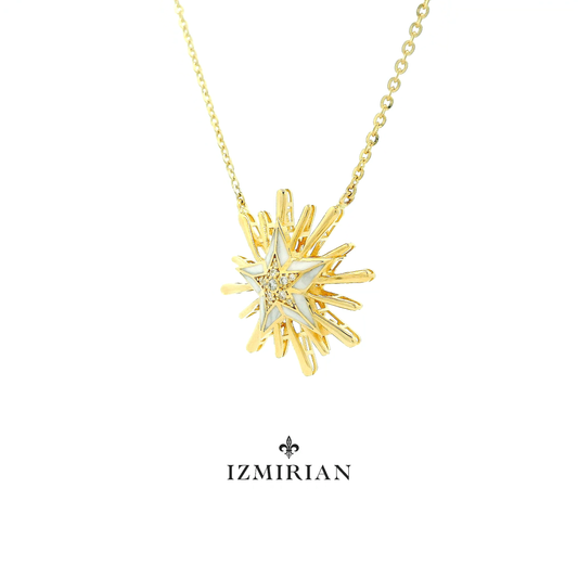 Starburst Diamond Necklace