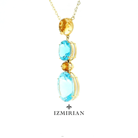 Cascading Gemstone Necklace