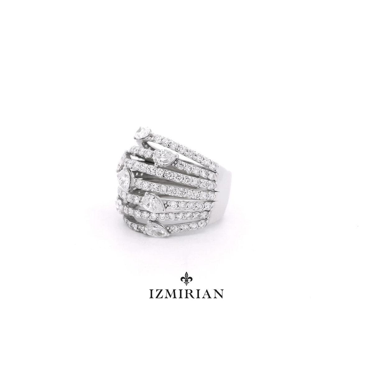 Dancing Pear Diamond Rows Band