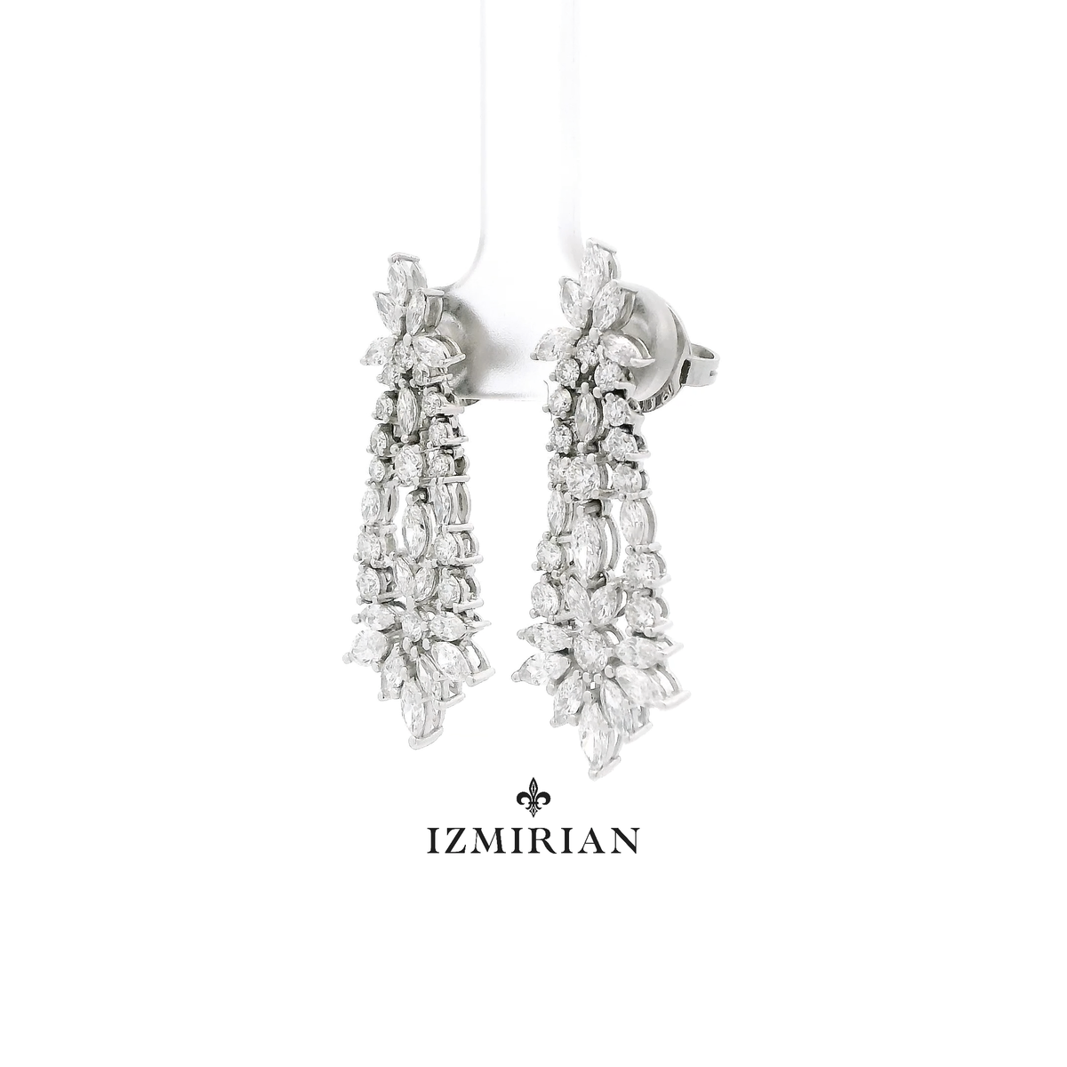 Majestic Diamond Chandelier Earrings
