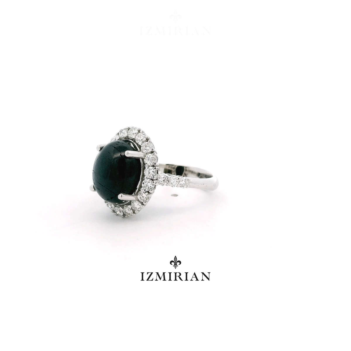 Sapphire Éclipse Diamond Ring