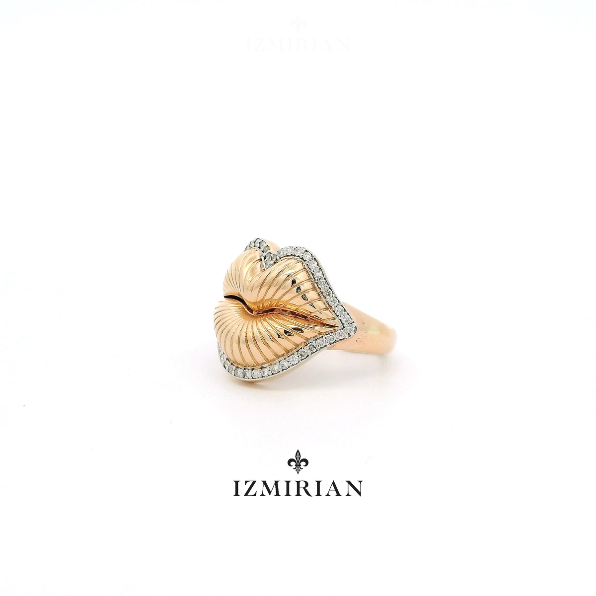 Kiss Me Diamond Ring