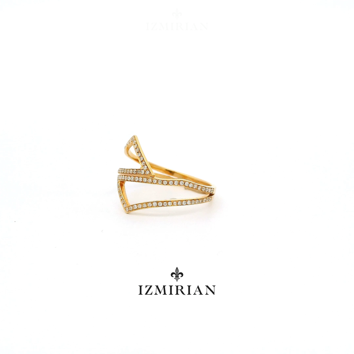 Axis Diamond Ring