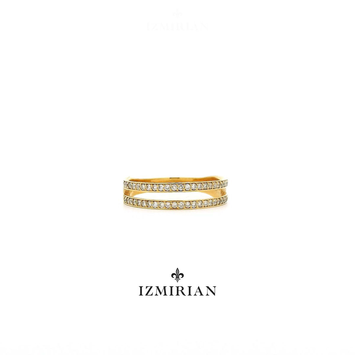 Linea Duo Diamond Ring