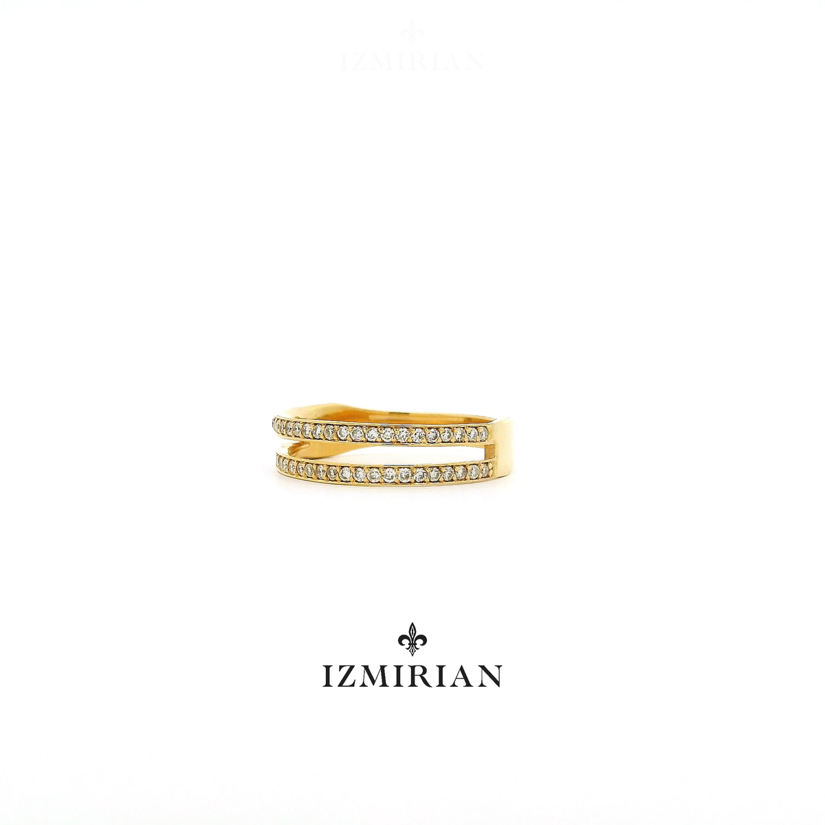 Linea Duo Diamond Ring