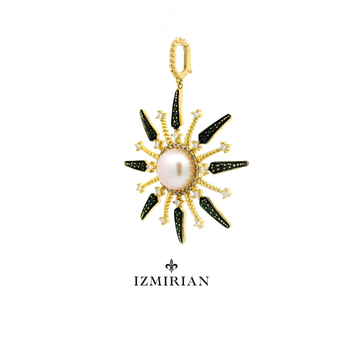 Noir Soleil Pearl Pendant