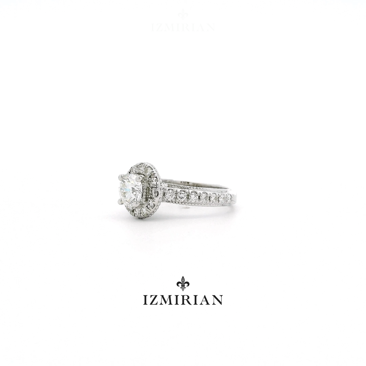 The Signature Halo Diamond Ring
