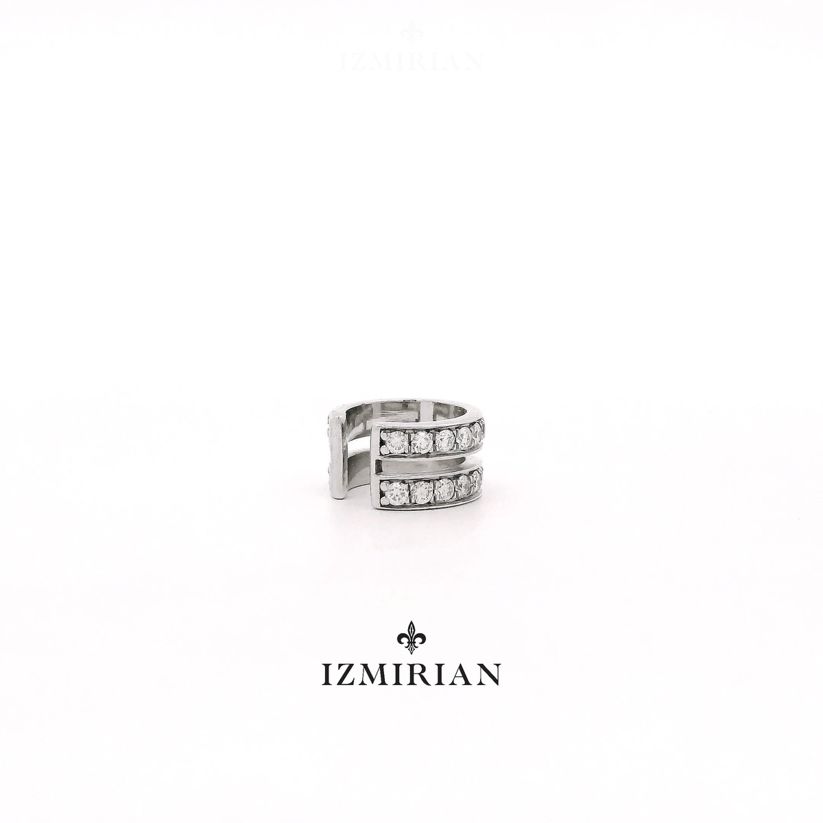 Linea Duo Diamond Ear Cuff