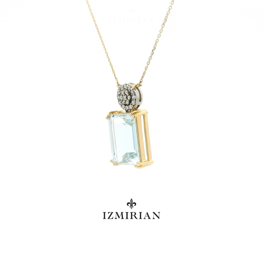 Skyline Blue Topaz Necklace