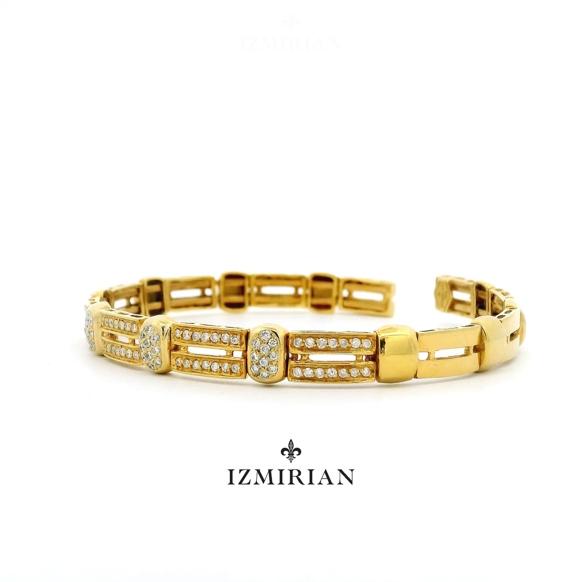 Axis Diamond Link Cuff