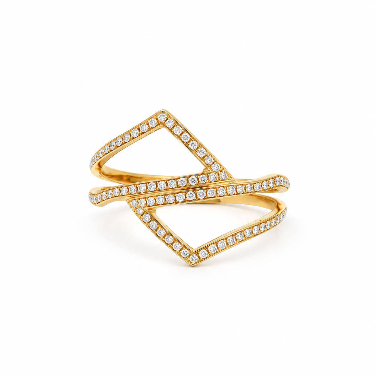 Axis Diamond Ring