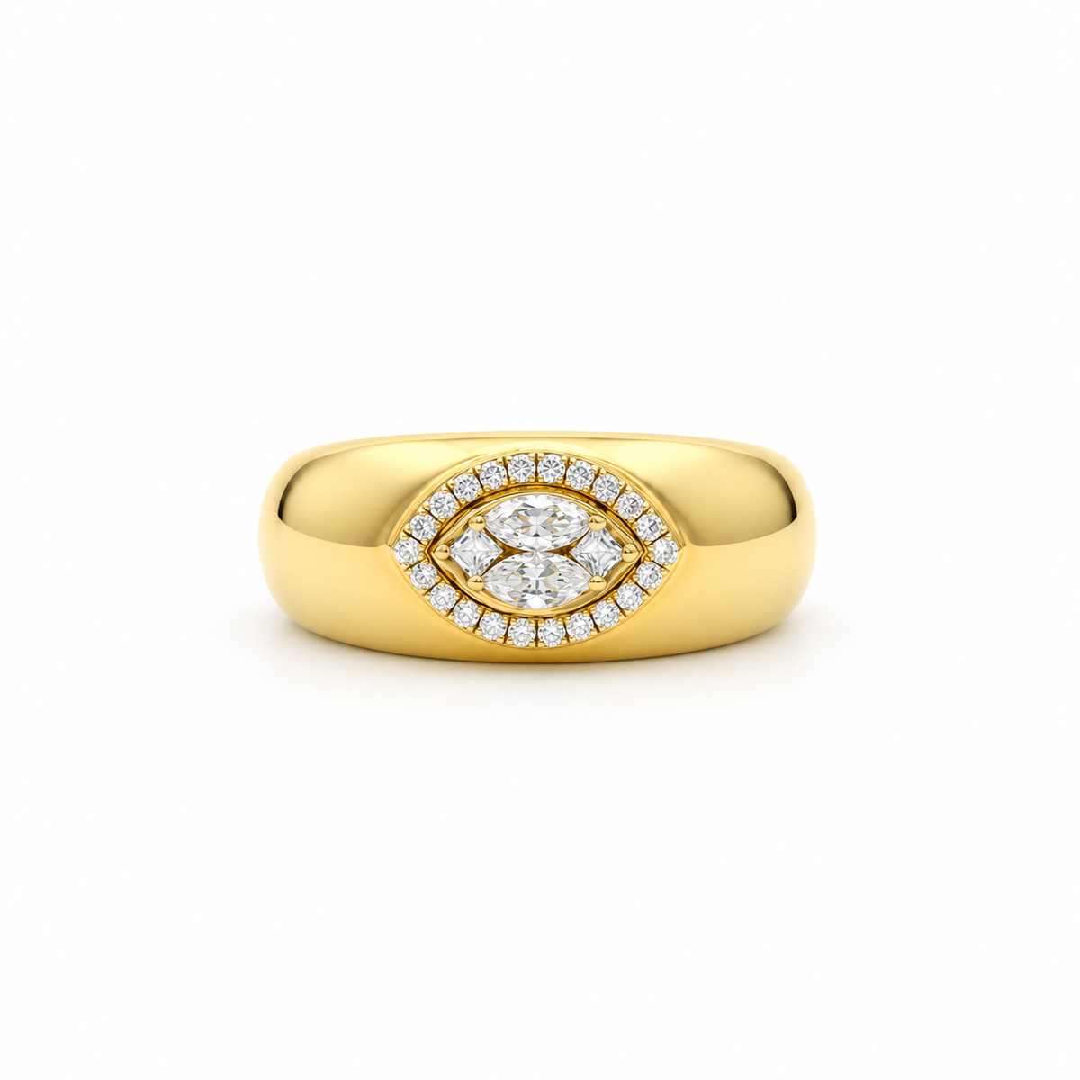 Marquise Eye Diamond Ring