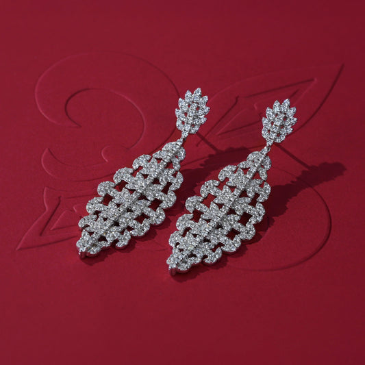 Diamond Chandelier Earrings