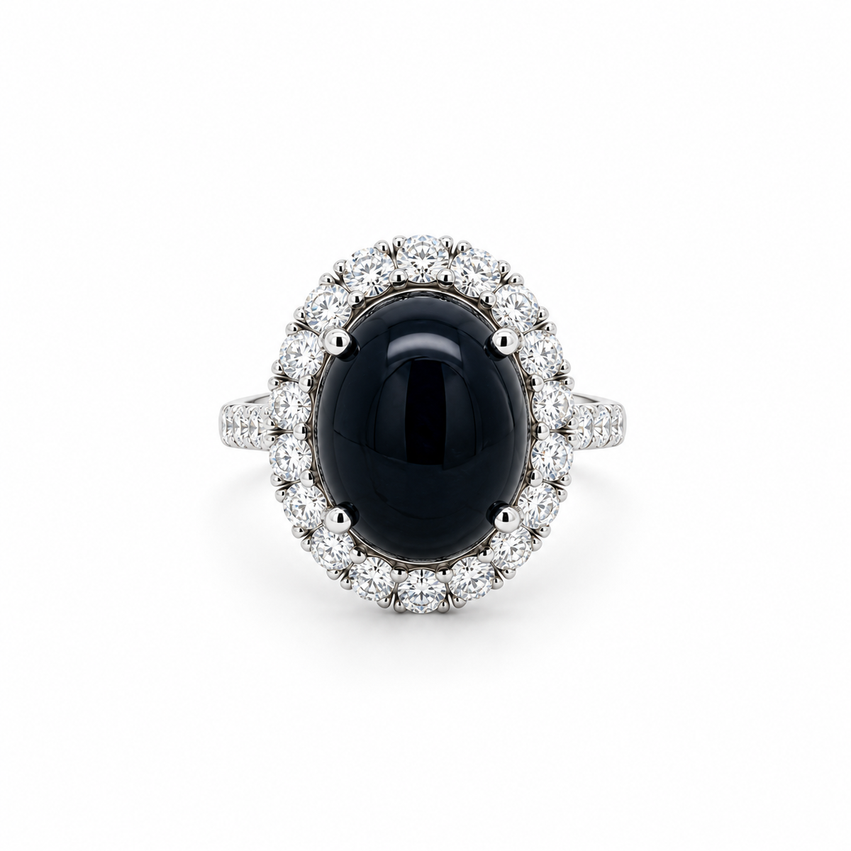Sapphire Éclipse Diamond Ring