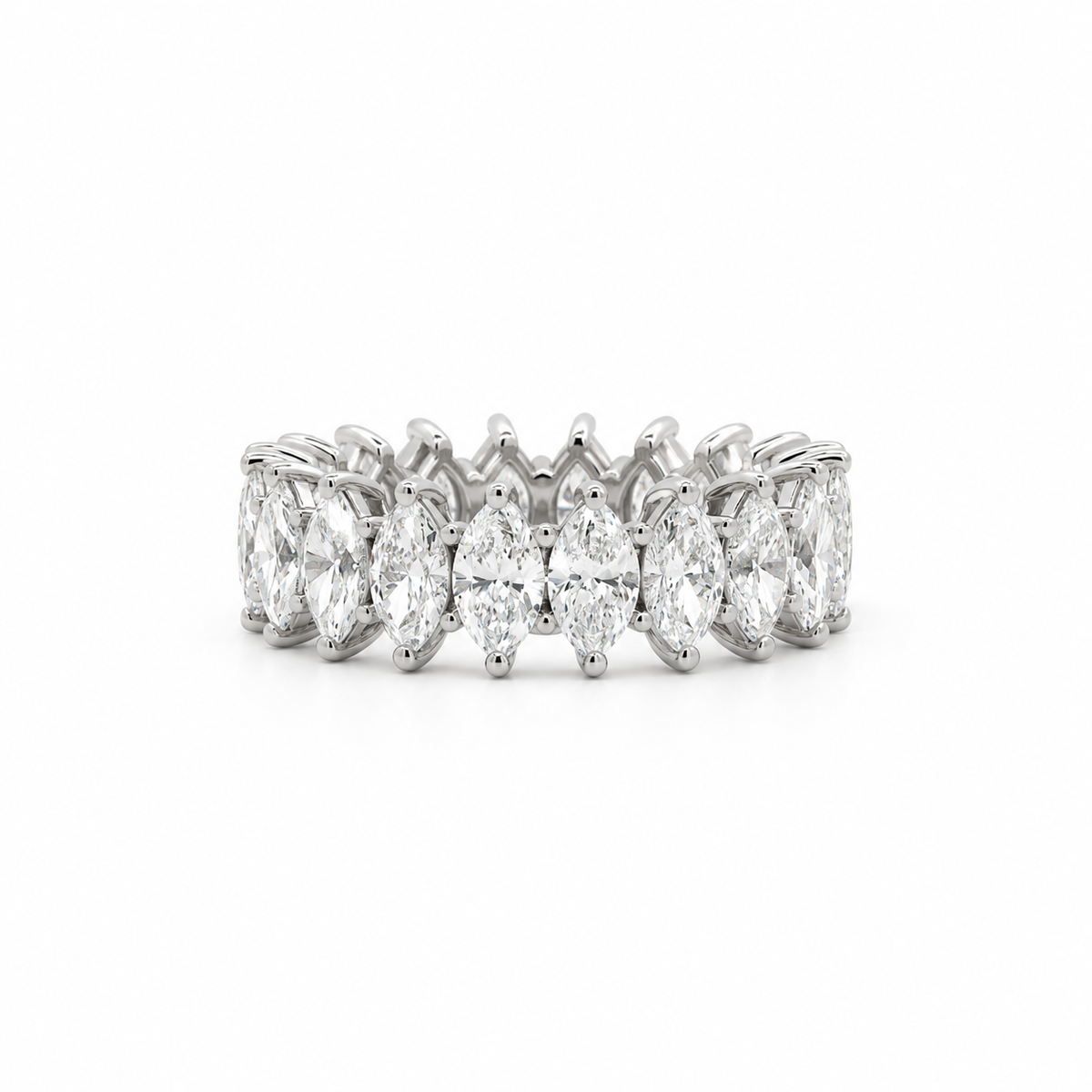Marquise Diamond Eternity Band