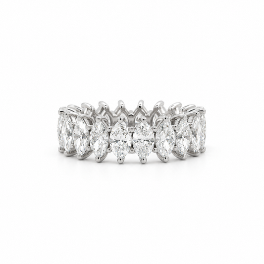 Marquise Diamond Eternity Band