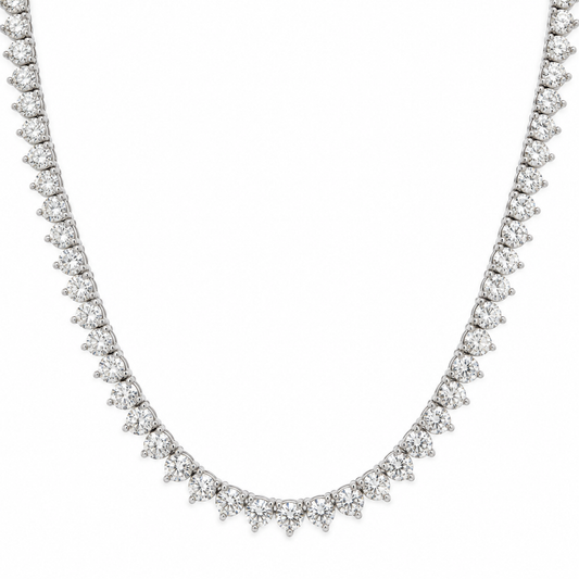 Diamond Graduated Tennis Necklace