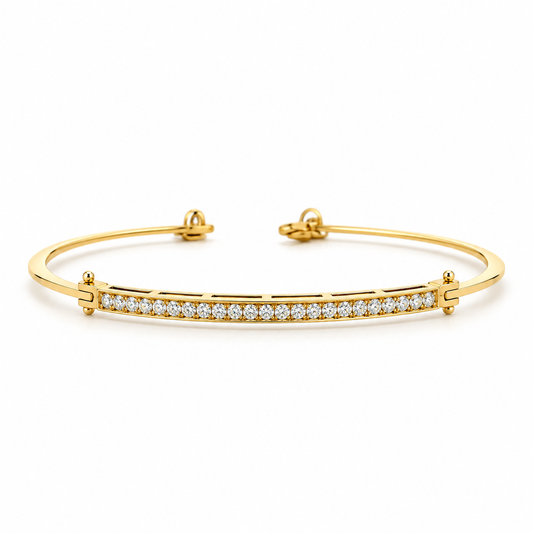 Linea Diamond Bar Bracelet