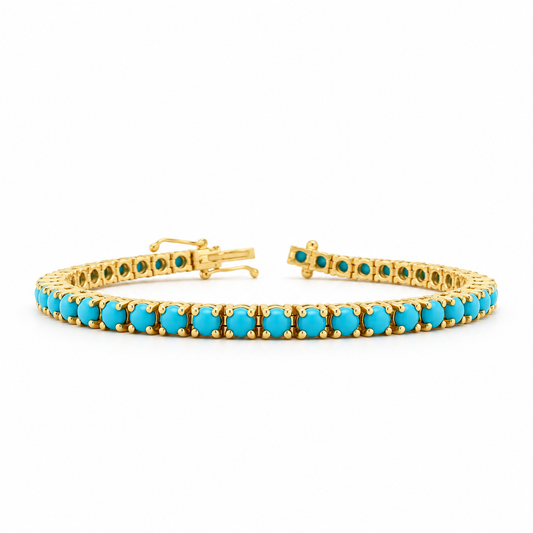 Turquoise Tennis Bracelet