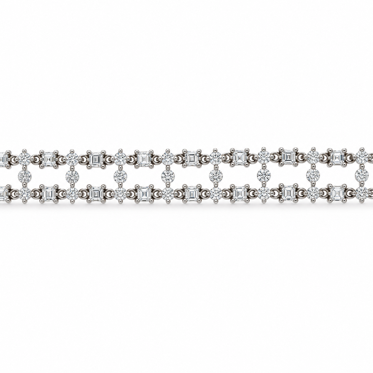 Lattice Diamond Bracelet