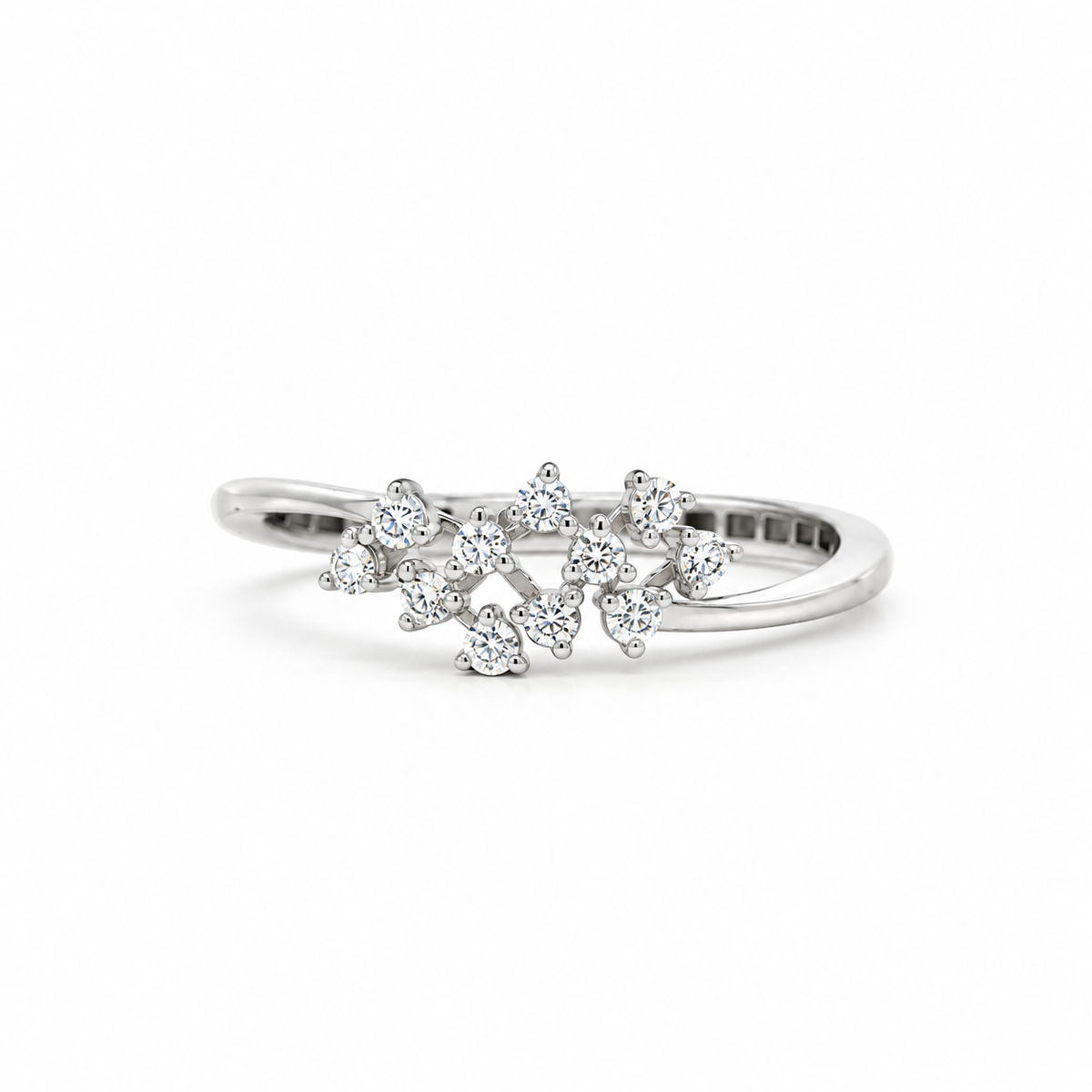 Constellation Diamond Ring in white gold