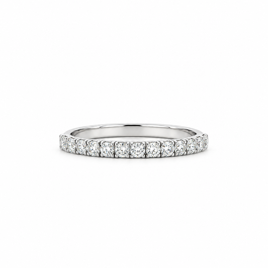 Classic Brilliance Diamond Band in white gold