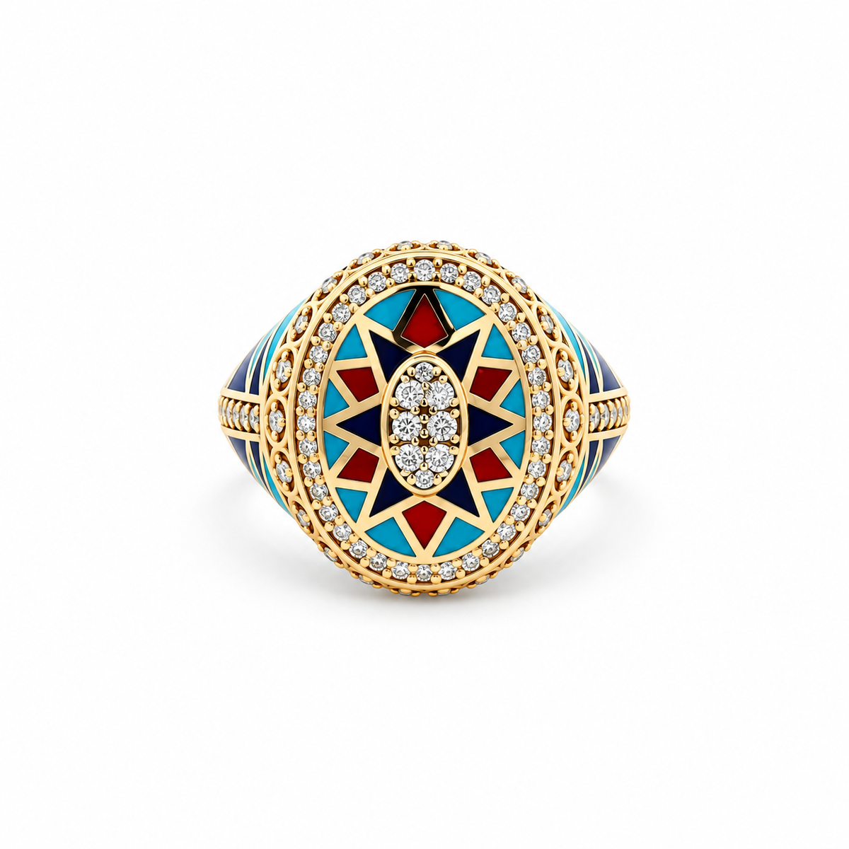 Mosaic Royale Diamond Ring