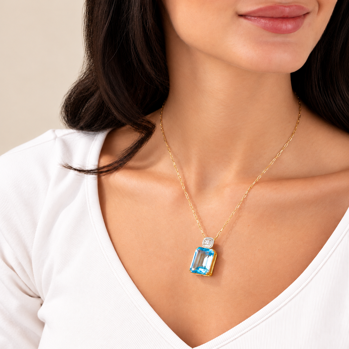 Azure Royale Diamond Necklace