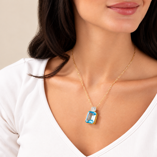 Azure Royale Diamond Necklace