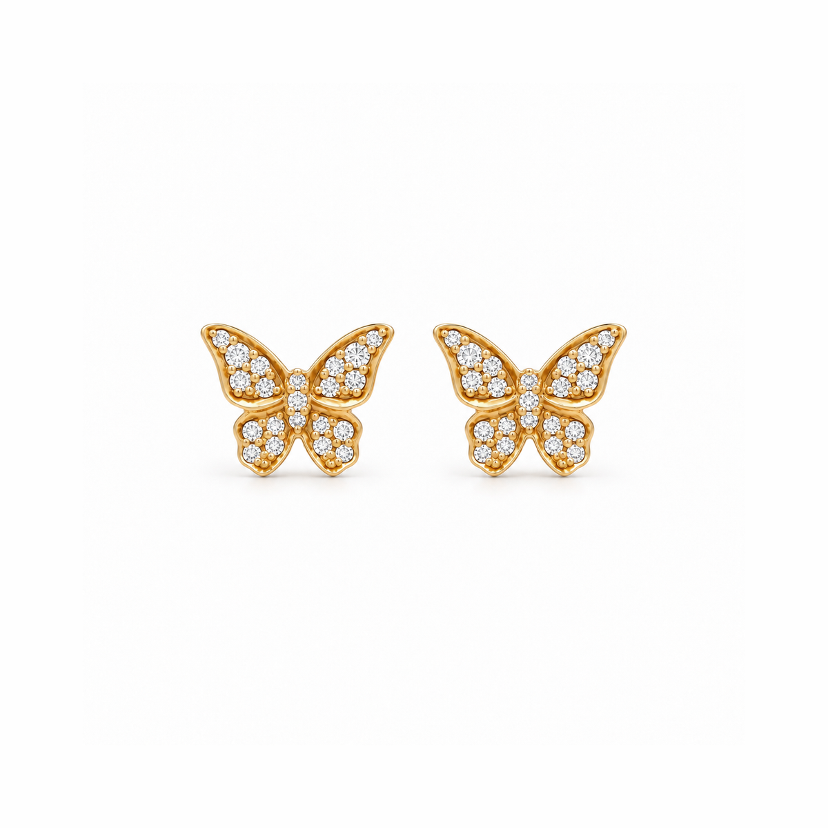 Diamond Flutter Earrings