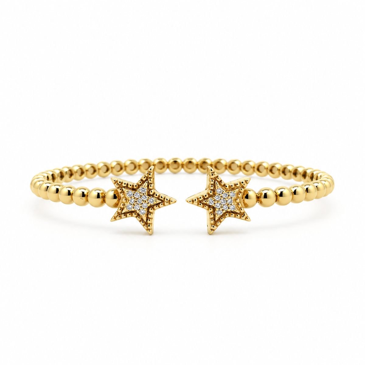 Twin Star Diamond Bracelet