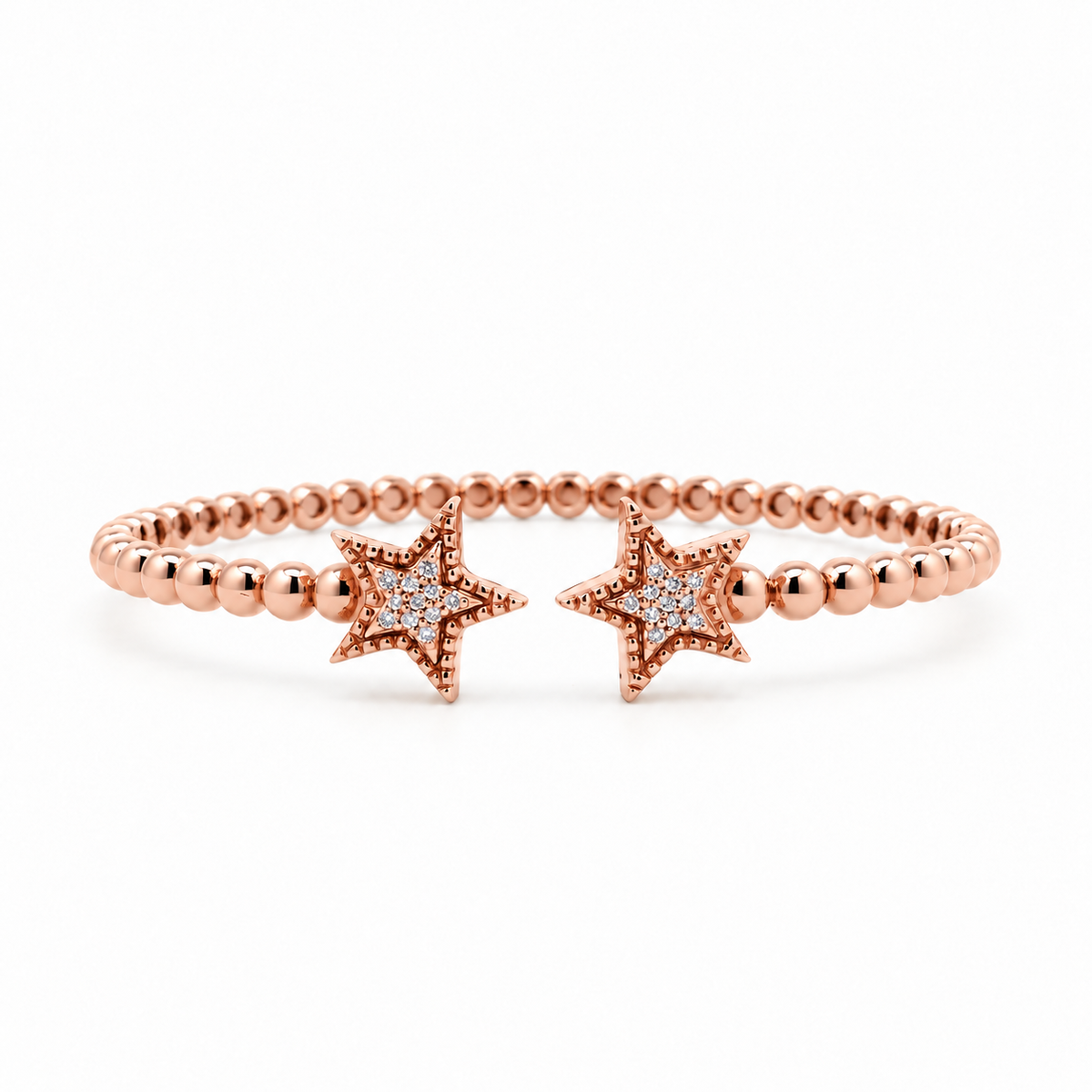 Twin Star Diamond Bracelet