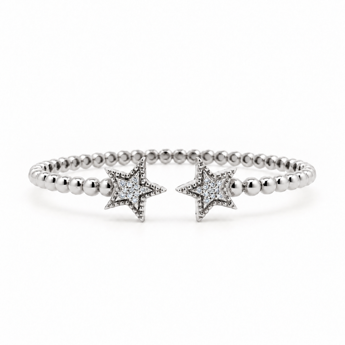 Twin Star Diamond Bracelet