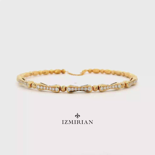 Springline Beaded Diamond Bracelet
